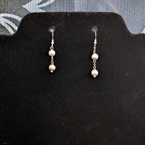 Vintage Silver Dangle Earrings